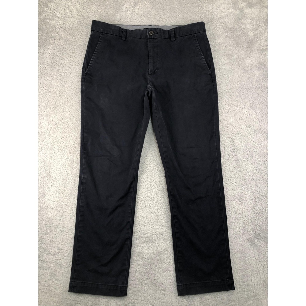 Banana Republic Pants Mens 34x28 (Tag 34x30) Navy Aiden Chino Straight